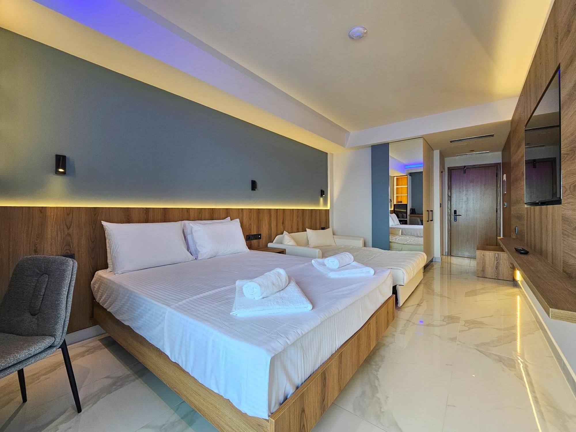 Hotel Akteon Girni Paralía Exterior foto